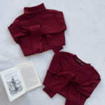 بلوز  یقه گرد چری