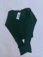 کراپ آستین کلوش - Image 7