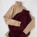 بلوز یقه اسکی ملانژ