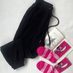 شلوار اسلش مشکی