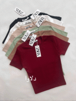 کراپ تیشرت بیسیک مارشمالو - Image 3