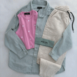 شومیز حصیری ماچا