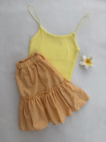 دامن چیندار چارخونه - Image 3