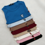 کراپ تاپ گلدوزی