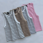 کراپ تاپ راه راه