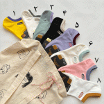 جوراب مچی رنگی