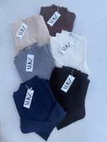 بلوز یقه ایستاده خاتون - Image 3