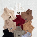 تاپ یقه اسکی پروانه