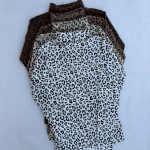 بلوز یقه اسکی پلنگی