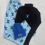 ست بلوز یقه اسکی و شلوار