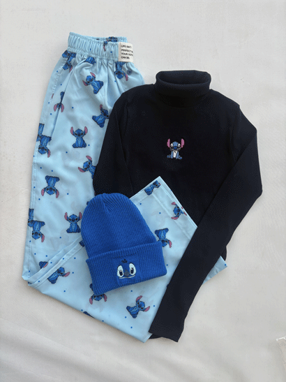 ست بلوز یقه اسکی و شلوار